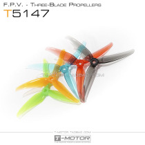 TMOTOR FPV racing crossing machine 5 inch racing flower flying three blade paddle breaking wind propeller T5147