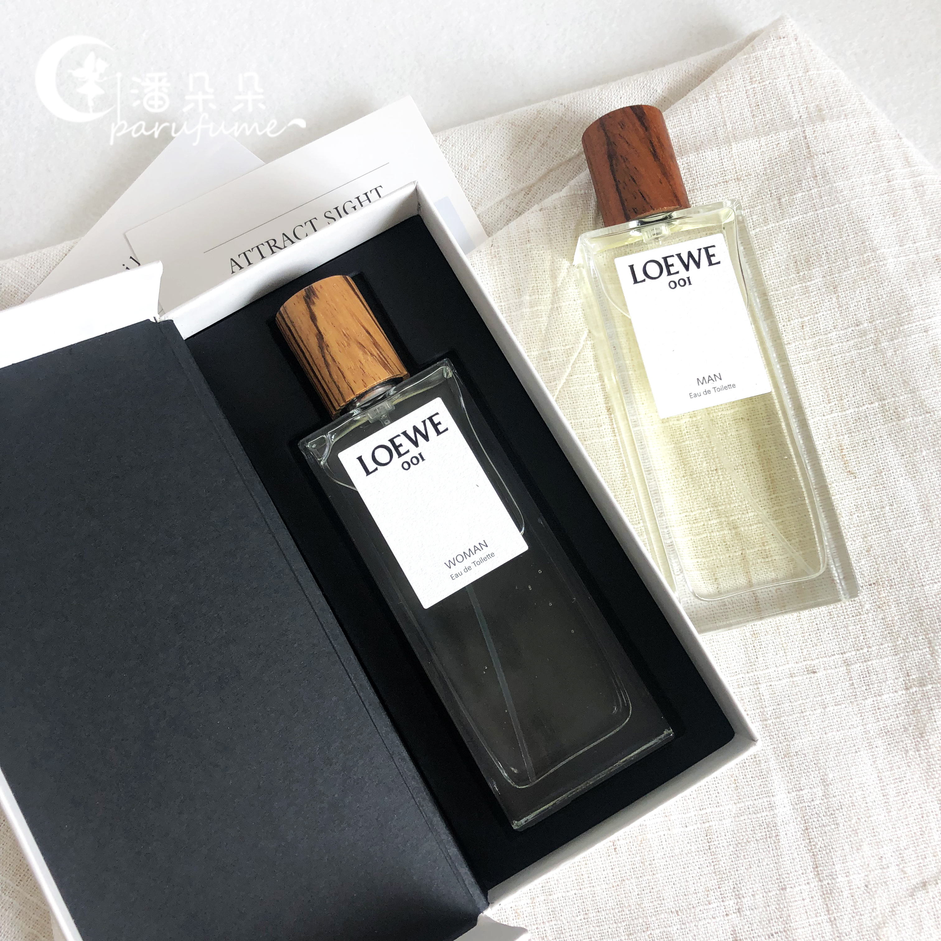 LOEWE Luo Yiwei 001 sau buổi sáng nam nữ 30ml50ml100ml nước hoa đôi giá trị - Nước hoa nuoc hoa lv