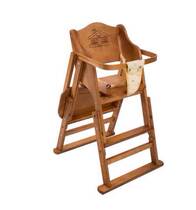 Baby dining chair Solid wood childrens chair Eat Deng Hotel wooden dining table chair bb stool Baby restaurant household chair