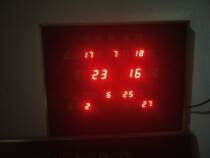 Desktop perpetual calendar electronic clock with temperature and humidity wall calendar Creative multi-functional household diy digital electronic watch solar terms