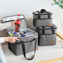 Luxury Large Capacity Thickened Portable Outdoor Insulation Picnic Bag Ice Pack Picnic Bag Box Multifunction South Korea Insulation Bag