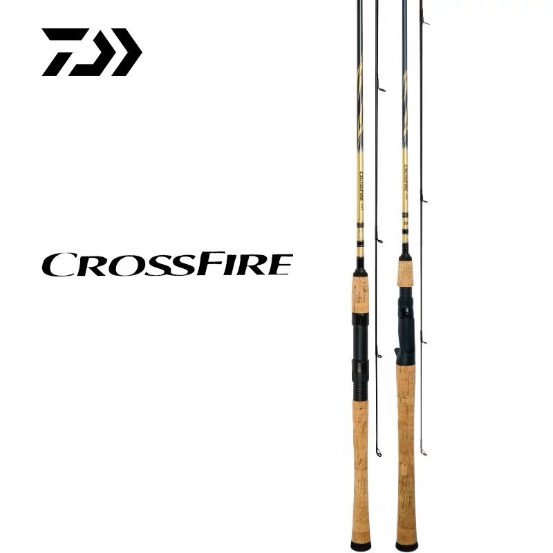 Углеродная удочка DAIWA мощностью 100 миллионов ватт CROSSFIRE CROSSFIRE backfire road sub-rod с прямой ручкой road sub-rod
