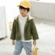 Áo khoác trẻ em 2018 thu đông 2018 phiên bản Hàn Quốc mới của nữ áo khoác nhung kẻ kho báu trẻ em áo khoác ngoài nước ngoài áo phao cho bé trai