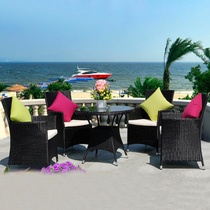 Balcony table and chair tea coffee tables chairchairroom 5 pieces of courtyard furniture outdoor casual chair garden chair