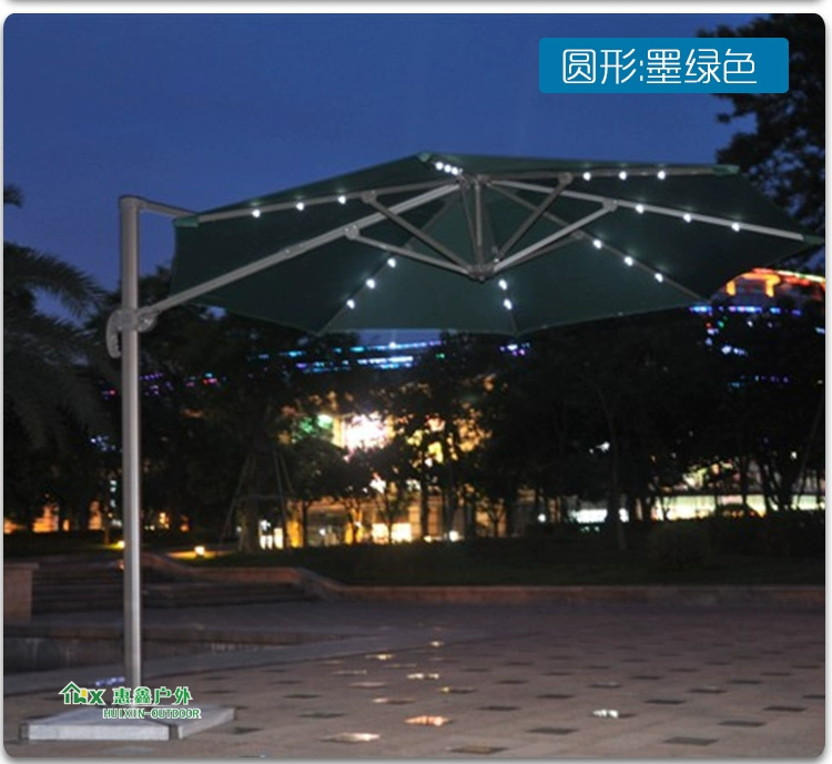 Nội thất ngoài trời Mặt trời La Mã Ô ngoài trời Ô ngoài trời Vườn Ô Giải trí Đứng Đơn phương Bãi biển Đèn LED ghế ngồi ban công chung cư