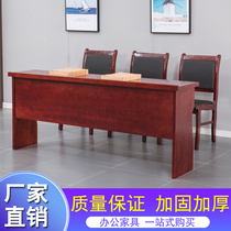 Boutique Conference Table Double Bar Table Minimalist Modern Training Table Long Table Paint Bar Table Meeting Room Desk Chair