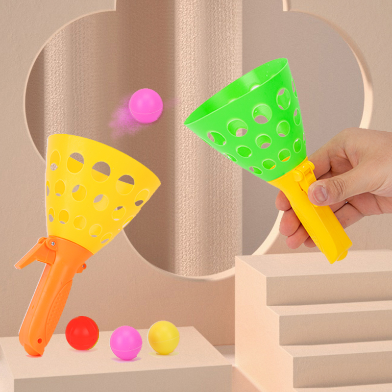 Kindergarten children launch ejection pairs of ball-kick elastic throwing ball male girl's parent-child interaction Puzzle Ball Toy
