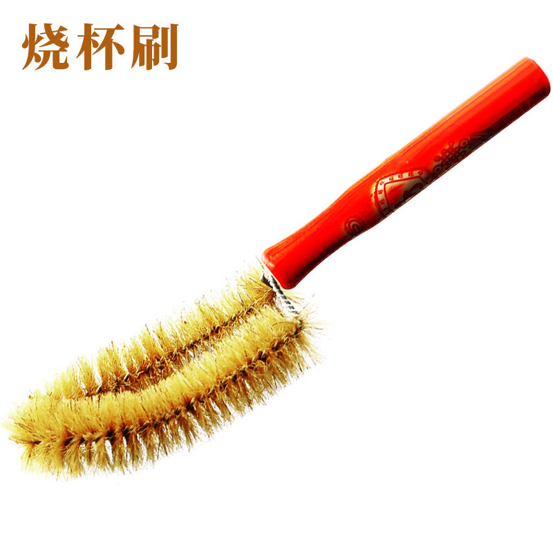 烧杯刷 100ml/250ml/500ml/1000ML 玻璃烧杯毛刷 实验室耗材毛刷