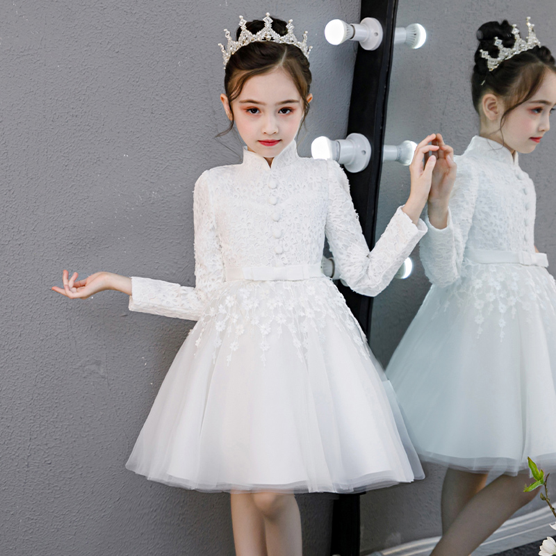 Princess Dress Girl Birthday Big Boy 2023 New Ocean Gas Children Skirt Girl High End Gown Dress Winter Dress-Taobao