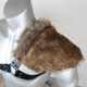 Medieval Viking Shoulder Armor, Furry Celtic Retro Knight Cosplay Props, Leather Armor for Men and Women