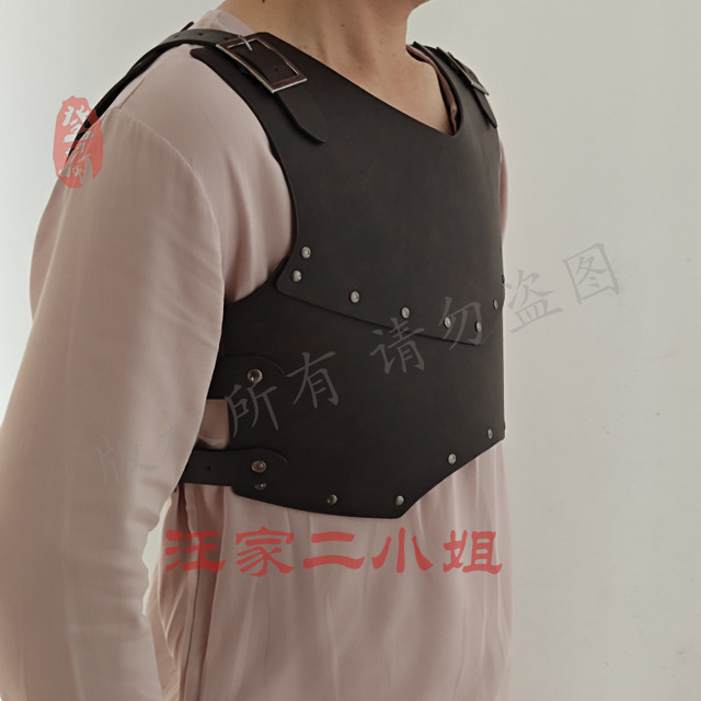 Medieval Chest Armor Short Large Size Leather Armor Cosplay Viking Norse Celtic Tunic