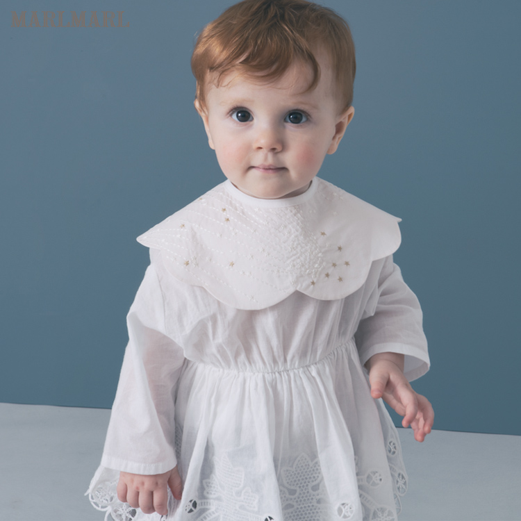 MARLMARL baby lace coat girls triangle ha coat spring baby ha coat climbing bodysuits07