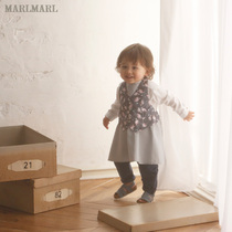 MARLMARL baby dining apron child dining hood breathable boy turned away from water paint garcon06