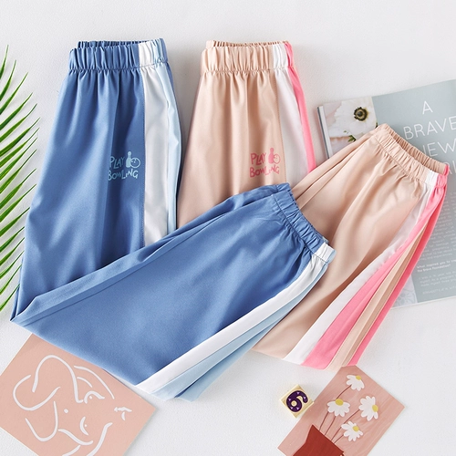 Летние тонкие штаны, летнее средство от комаров для отдыха, летняя одежда, подходит для подростков