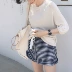 LS ~ phiên bản vĩnh viễn cổ điển! ! Làm thế nào để phù hợp với không khí nước ngoài ~ cotton chống nhăn làm mới quần short kẻ sọc đen và trắng - Quần short quần giả váy nữ đẹp Quần short