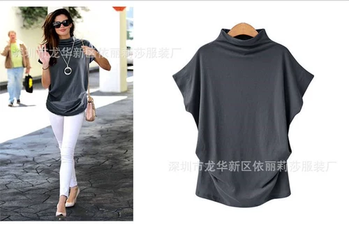 Loose high-necked top