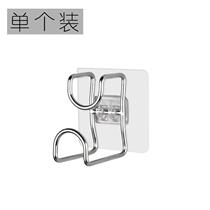 Stainless steel face rack frere punch hook adhesive kitchen