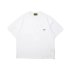 OVERSIZE 潮 嘻哈 Justin Bieber thoải mái với áo thun ngắn tay năm điểm tay áo nửa nam nửa nữ áo polo Áo phông ngắn