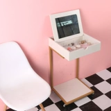 Простая ультра -сразовая туалетная столик спальня Небольшая аренда Дом простота переворачивает шкаф