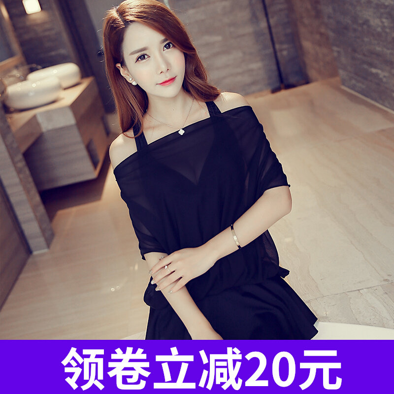 2021 new swimsuit coat blouse bikini coat seaside swimwear hot spring shawl beach shirt