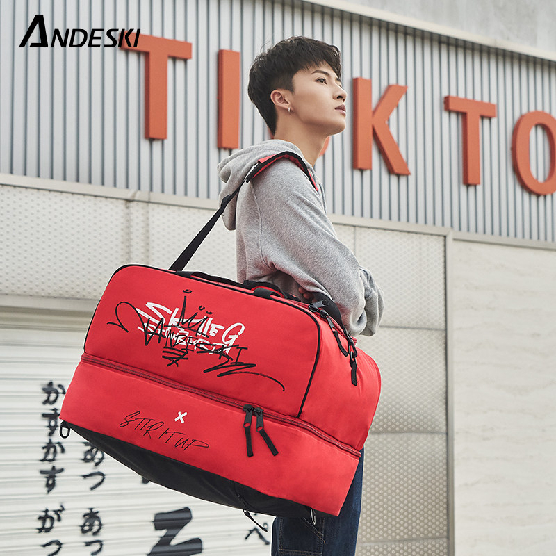 Ski shoe bag Shoulder bag Single board double board snowshoe bag Ski hand bag Single shoulder ski equipment helmet bag