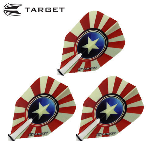 TARGET PRO 100 FLIGHT Star of America No 6 Professional Dart Wing