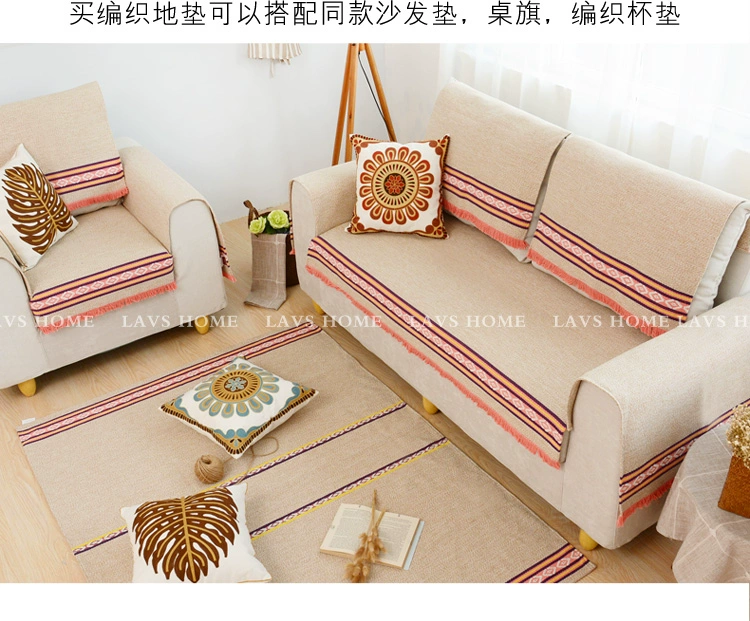 Bông dệt thảm cửa nhà bếp phòng tắm mat cửa mat cửa thấm nước thảm chống trượt có thể được tùy chỉnh - Thảm sàn thảm trải cầu thang