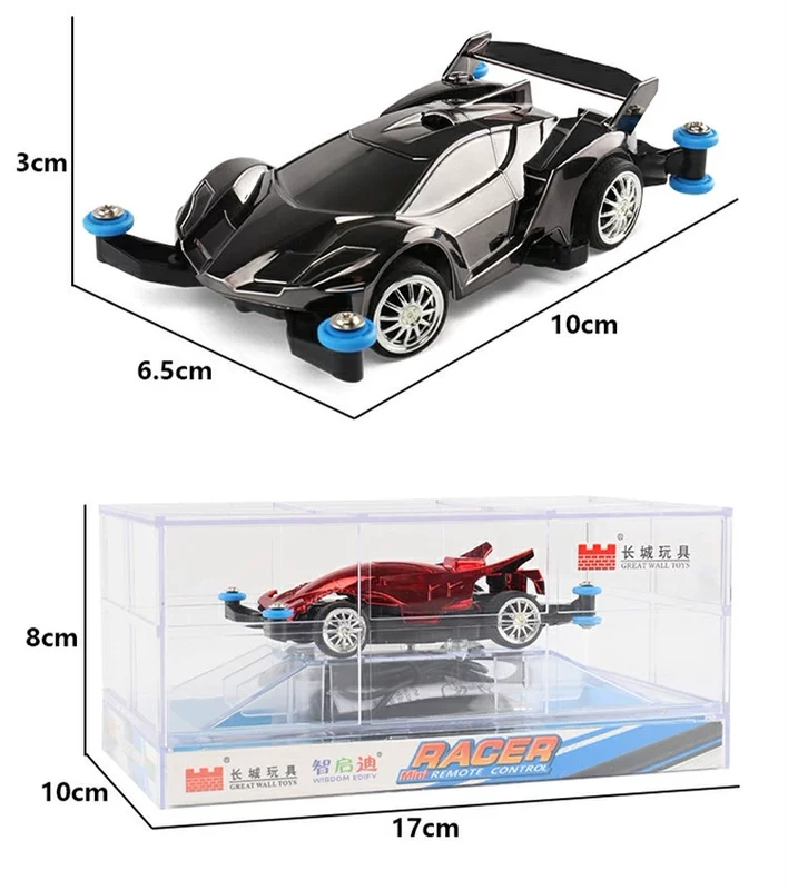 Chính hãng Great Wall Wireless Remote Control Mini Charge Phantom Xe bốn bánh Racing Car Trẻ em Đồ chơi xe điện siêu nhỏ