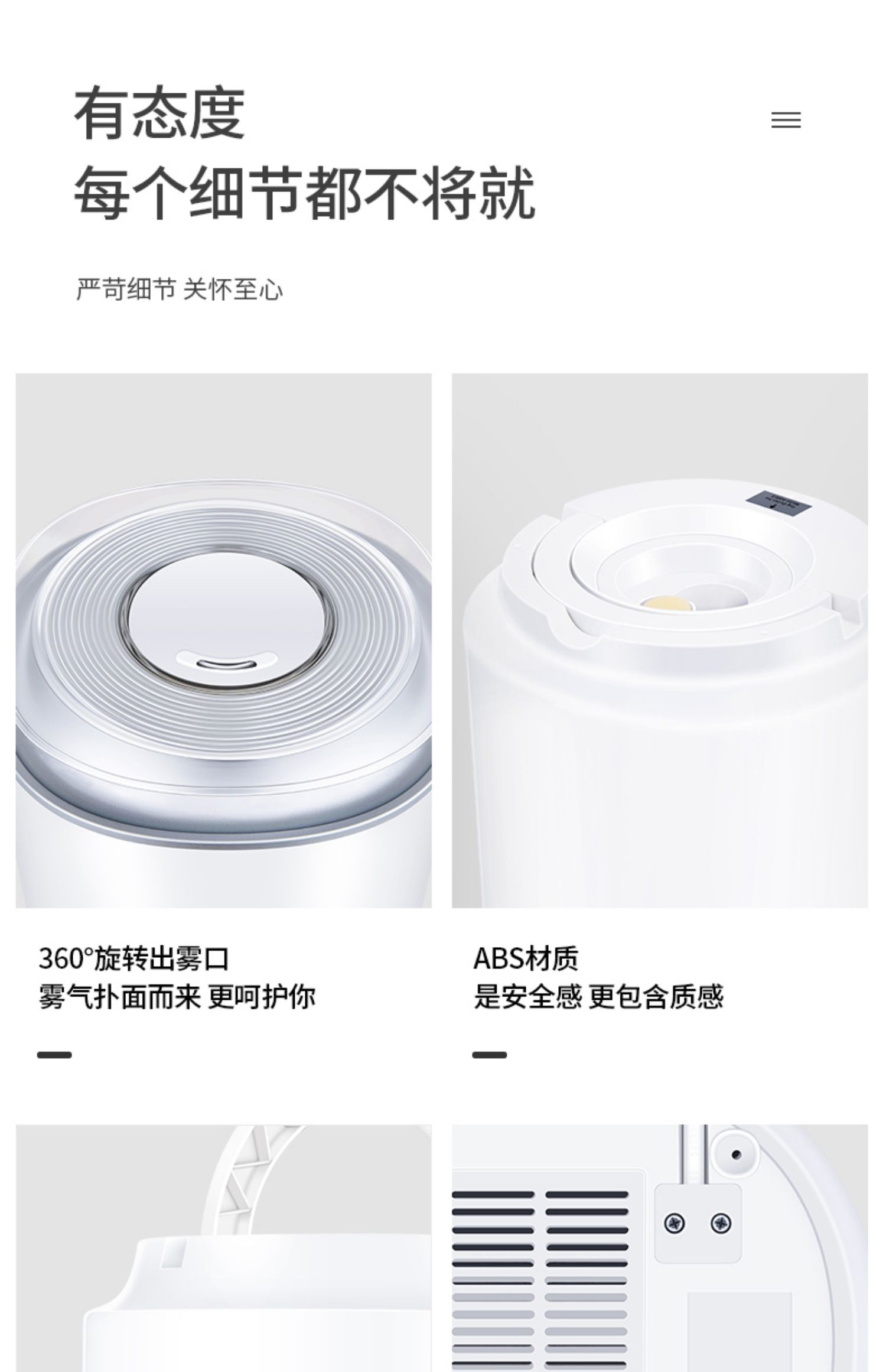 máy tạo độ ẩm xe hơi Bí ngô nhỏ làm ẩm hương liệu nhà yên tĩnh phòng ngủ nhỏ công suất lớn bà bầu bé trong nhà thanh lọc ion âm - Máy giữ ẩm máy phun sương magic