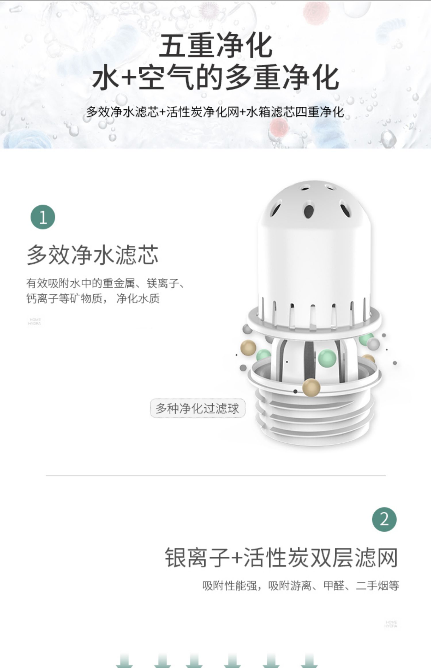Bí ngô nhỏ làm ẩm hương liệu nhà yên tĩnh phòng ngủ nhỏ công suất lớn bà bầu bé trong nhà thanh lọc ion âm - Máy giữ ẩm máy tạo độ ẩm không khí điện máy xanh