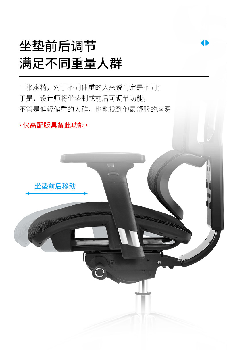精一 多功能人体工学椅 图9