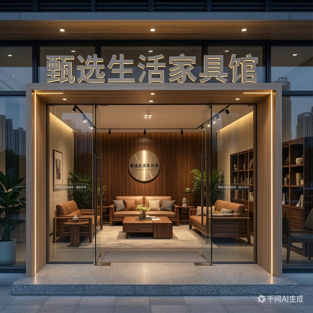 甄选生活家具馆的LOGO