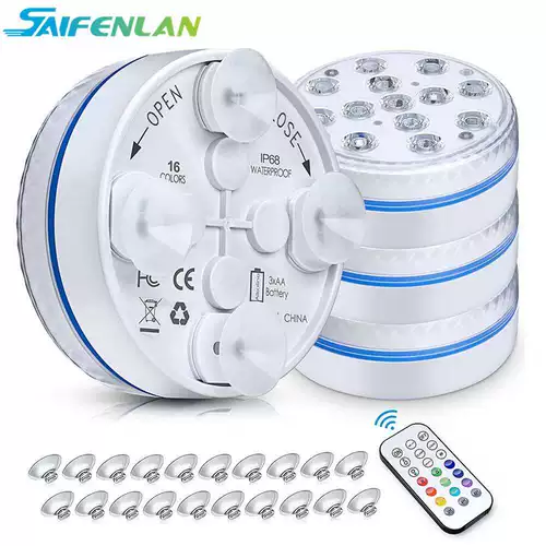 Обновленные погруженные светодиодные фонари с удаленным подводным бассейном L