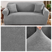 Thickening high-end sofa cover cover all-inclusive pan coat combed mat cover cover and European light luxury old luxury one two or three groups