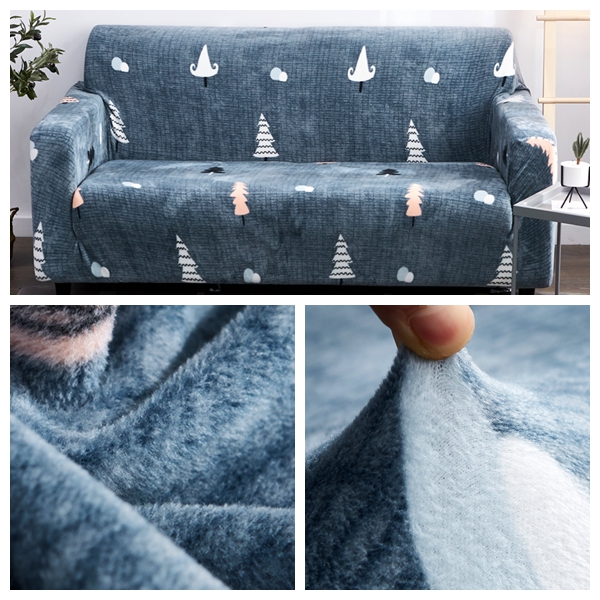 Universal Thickened Plush Full Bag Universal Sofa Cover Scarves Elastic Old-fashioned Combed Hat Cushions Gaibu Velvet Winter