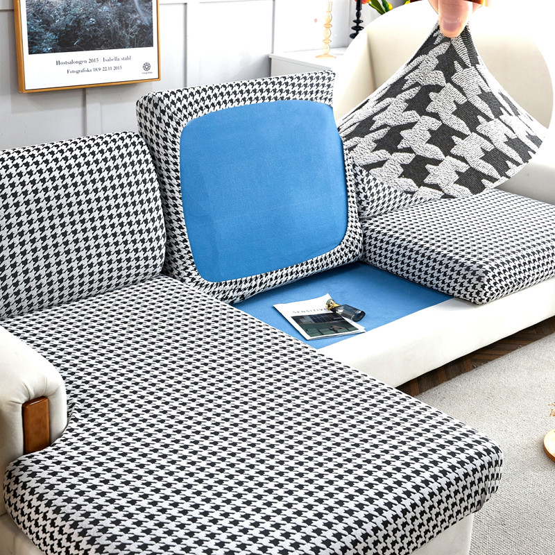 Elastic Kilobirge sofa cover Hood Hat Full Bag Universal Set Tightness Bath Hat Type Backrest Headrest Leather Wood Cushion Light Lavish-Taobao