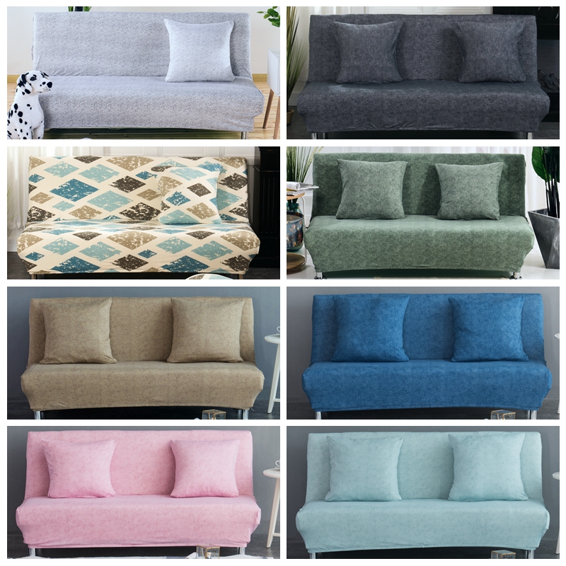 Folding sofa Sofa Bed Cover No Armrest Sofa Cover All-bag Universal Cover-ins Dressing Cushion Towels Sloth set to do