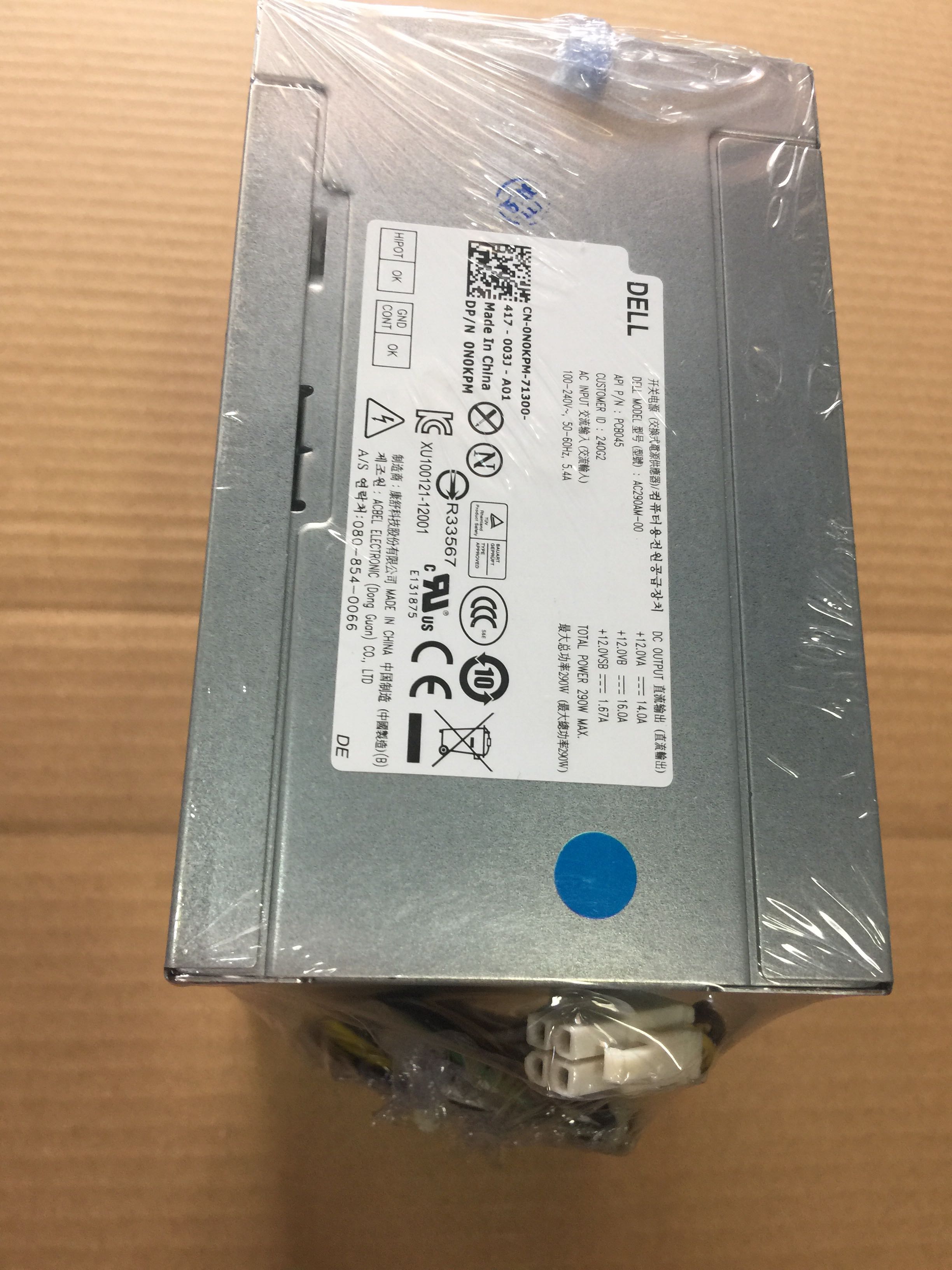 Dell Dell AC290AM-00 Power PCB045 290W Desktop Power 8 4