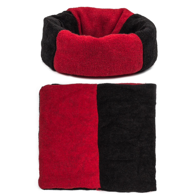 Imitation rabbit fur surrounding neck woman winter warm Han version thickened 100 hitch sleeve