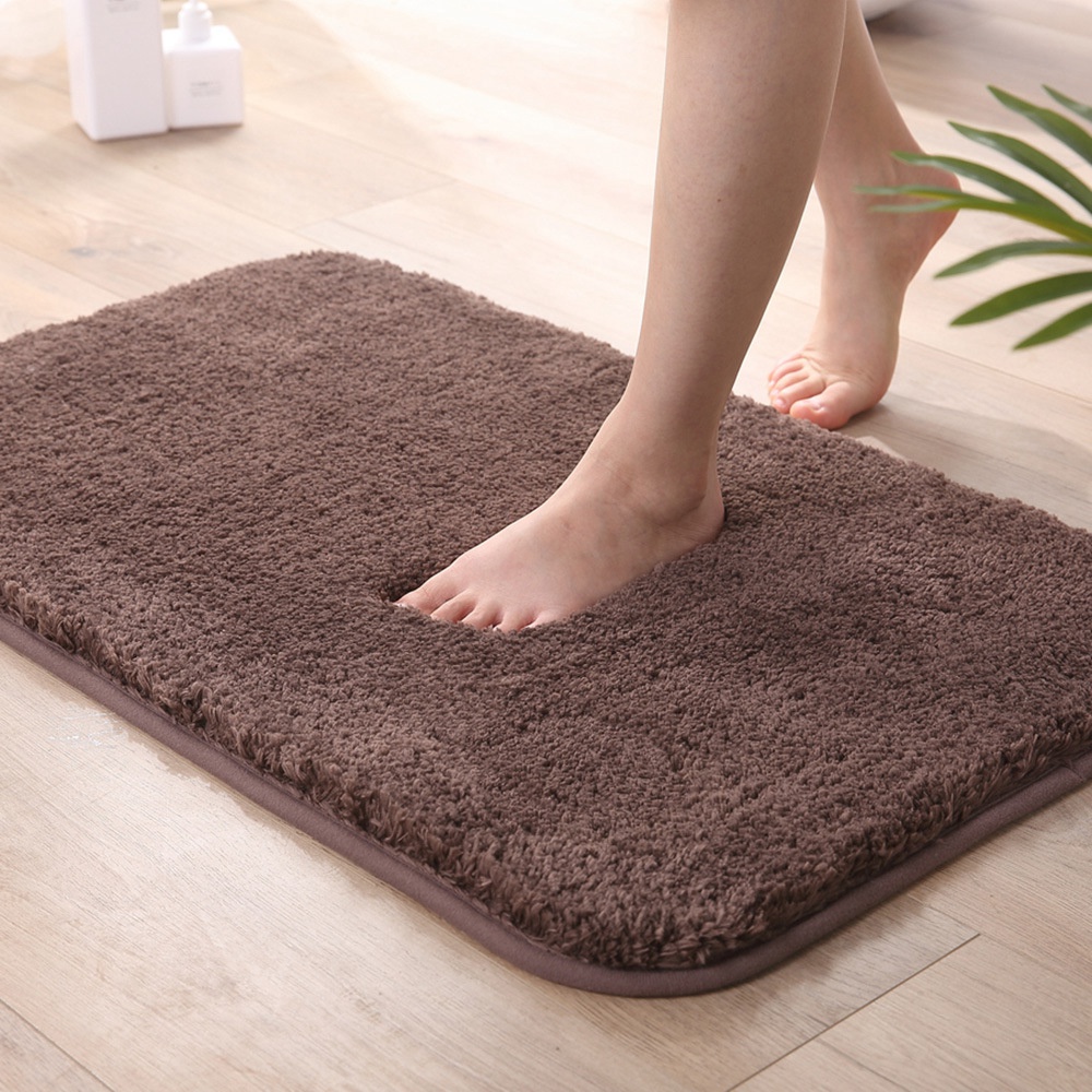 Floor cushion entrance to the doormat entrance door home bathroom Absorbent Makeup Room Non-slip Rug Mat Thick Scrub