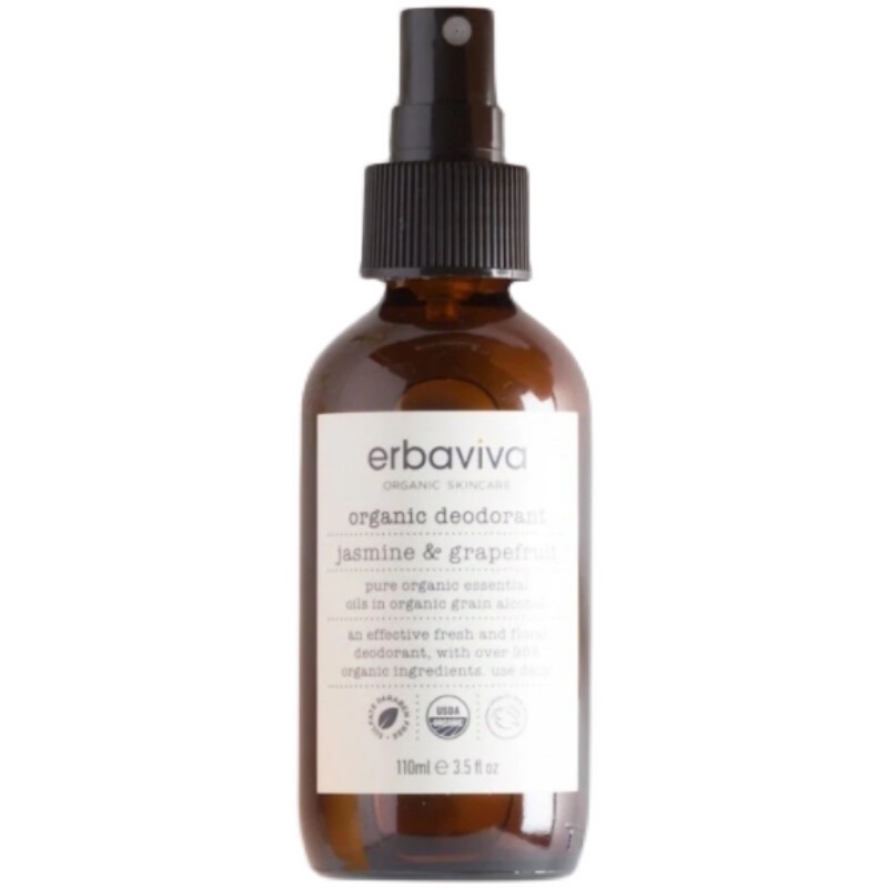 Erbaviva Jasmine Grapefruit Organic Jasmine Grapefruit Antiperspirant Deodorant Spray