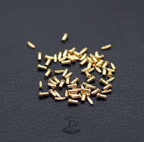 Leatherworker Laowang Kelly kelly platinum BK Lindi bag buckle special rivets and studs stainless steel color