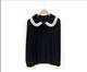 ເສື້ອ LaceLapelLongSleeveVelvetShirt Lace Lapel Long Sleeve Velvet Shirt