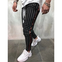 Men long straight jeans mens jogger trousers casual pants