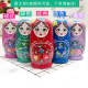 Russian matryoshka 7-layer solid wood matryoshka doll