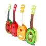 Cartoon trái cây guitar ukulele mini gỗ hạt guitar có thể chơi nhạc cụ đồ chơi trẻ em guitar cổ điển tambourine