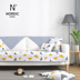 Bắc Âu vải bông đệm sofa đệm tựa lưng khăn Four Seasons chung nhỏ gọn sofa hiện đại custom-made khăn bông - Ghế đệm / đệm Sofa đệm da ghế gỗ Ghế đệm / đệm Sofa