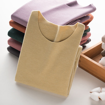 De velvet traceless thermal underwear children plus velvet thick boy autumn clothes one-piece coat