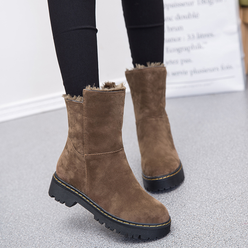 Bottes mi-saison femme en TPR - Ref 3250337 Image 4