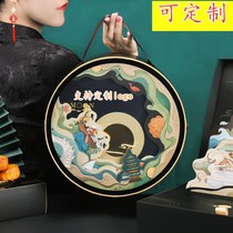 Mid-autumn Moon Cake Box Packaging Box Customized Upscale Gift Box Refinement 8 Grain Bottling Country Tide 2021 New Creative Empties Box